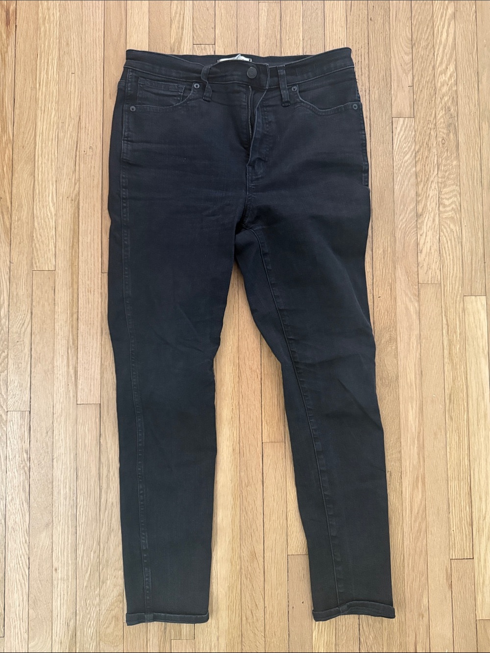 Madewell Black Skinny Jeans